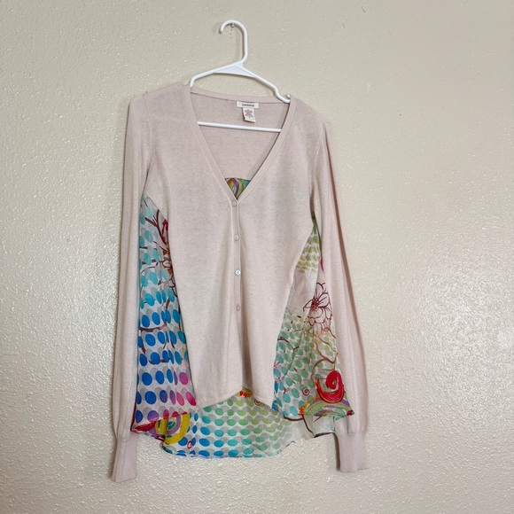 Sundance Cotton Cashmere Silk Blend Cardigan - Picture 4 of 4
